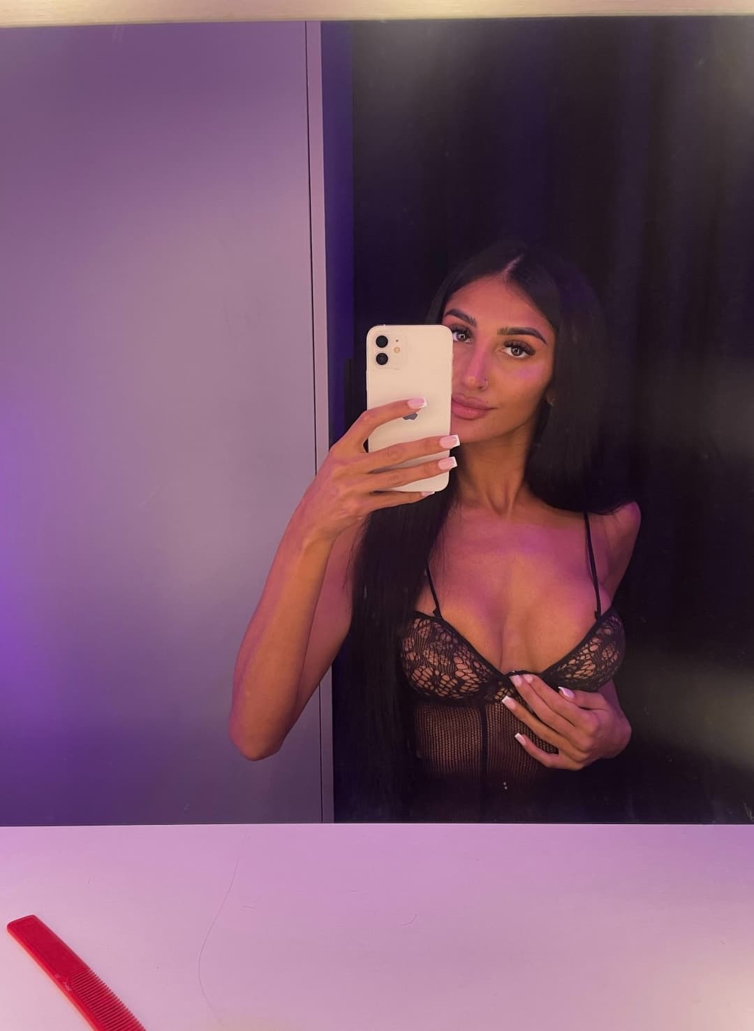 Click to view full size I can take your hot cream on my chest