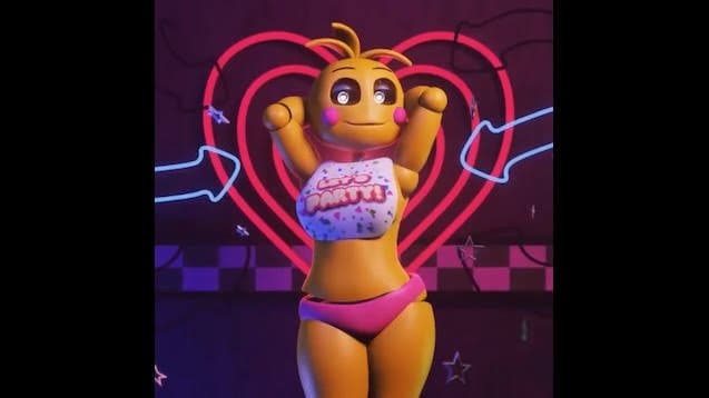 Click to view full size Toy chica e roxy