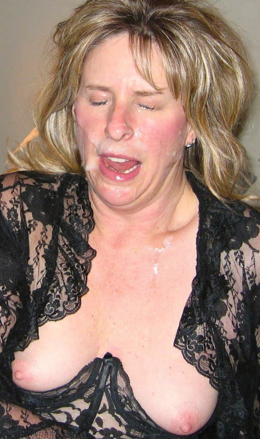 Click to view full size Mature Canadian Cumslut Beth Fucking Sucking Spreading Swallowing Soaked in Cum! REPOST BETH