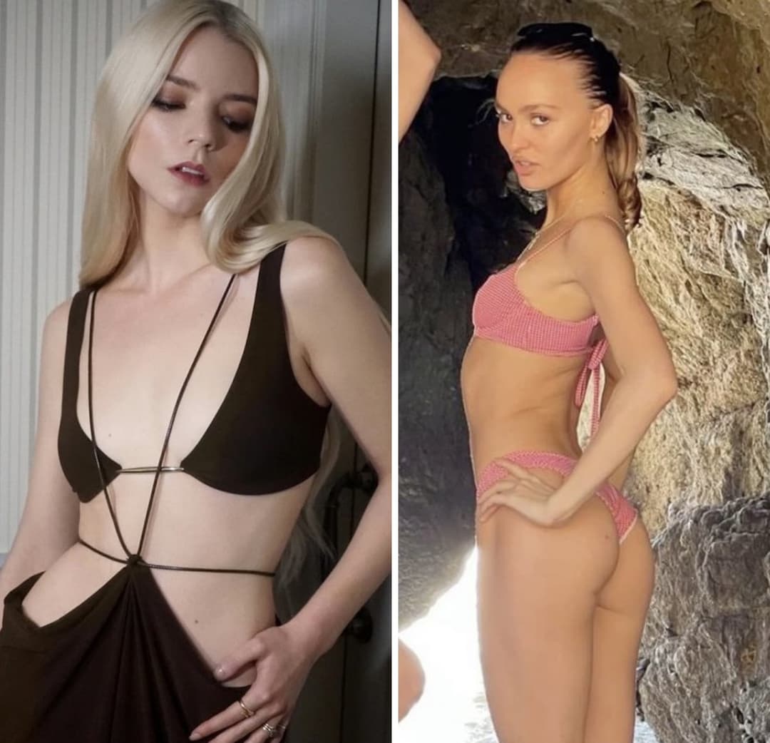 Click to view full size Should Anya Taylor-Joy and Lily-Rose Depp have sex with other? Would you like to watch?