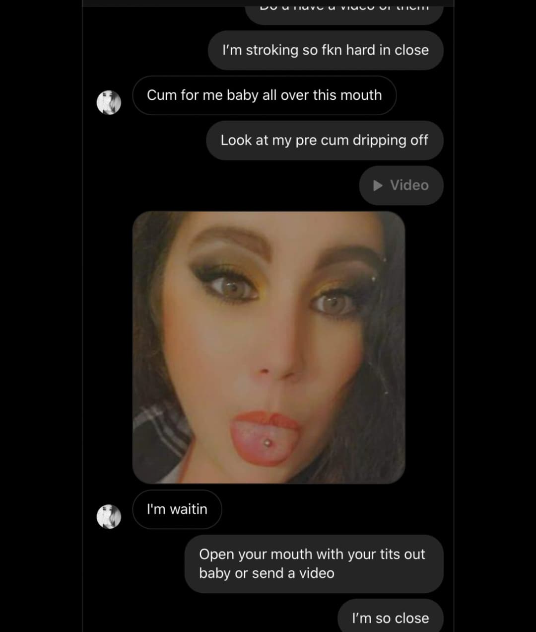 Click to view full size Husband wanted me to test her loyalty