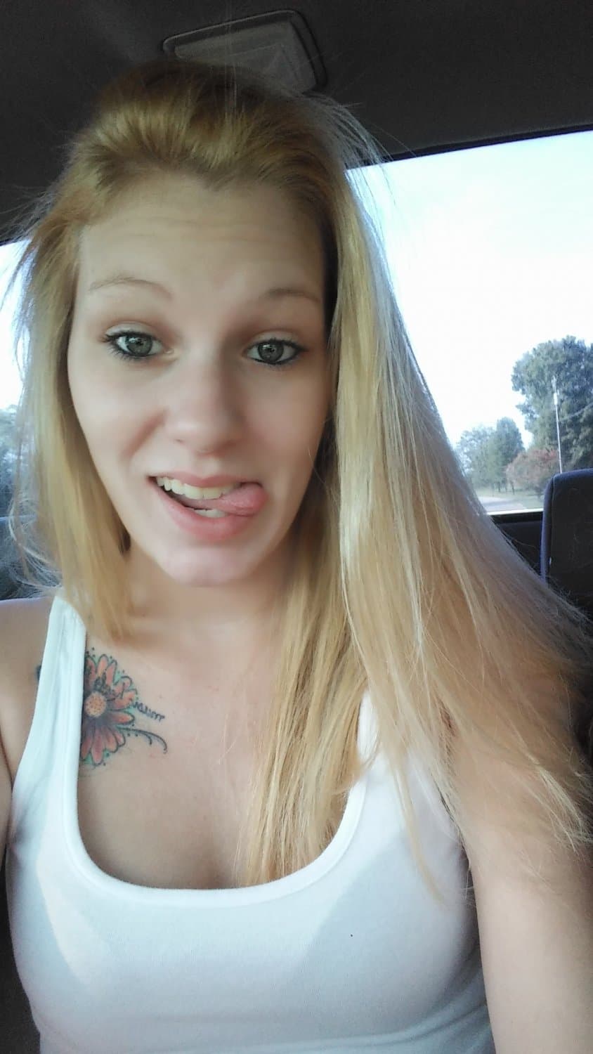 Click to view full size Sabrina has small saggy tits and a huge ugly pussy