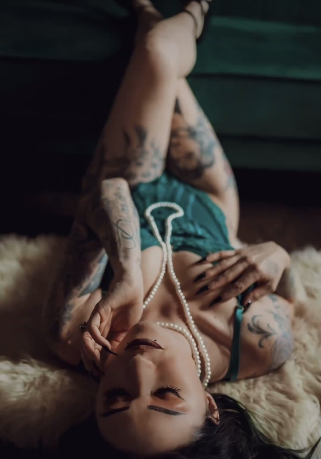 Click to view full size GA TikTok Goth Slut Pierced & Tatted LeAkEd