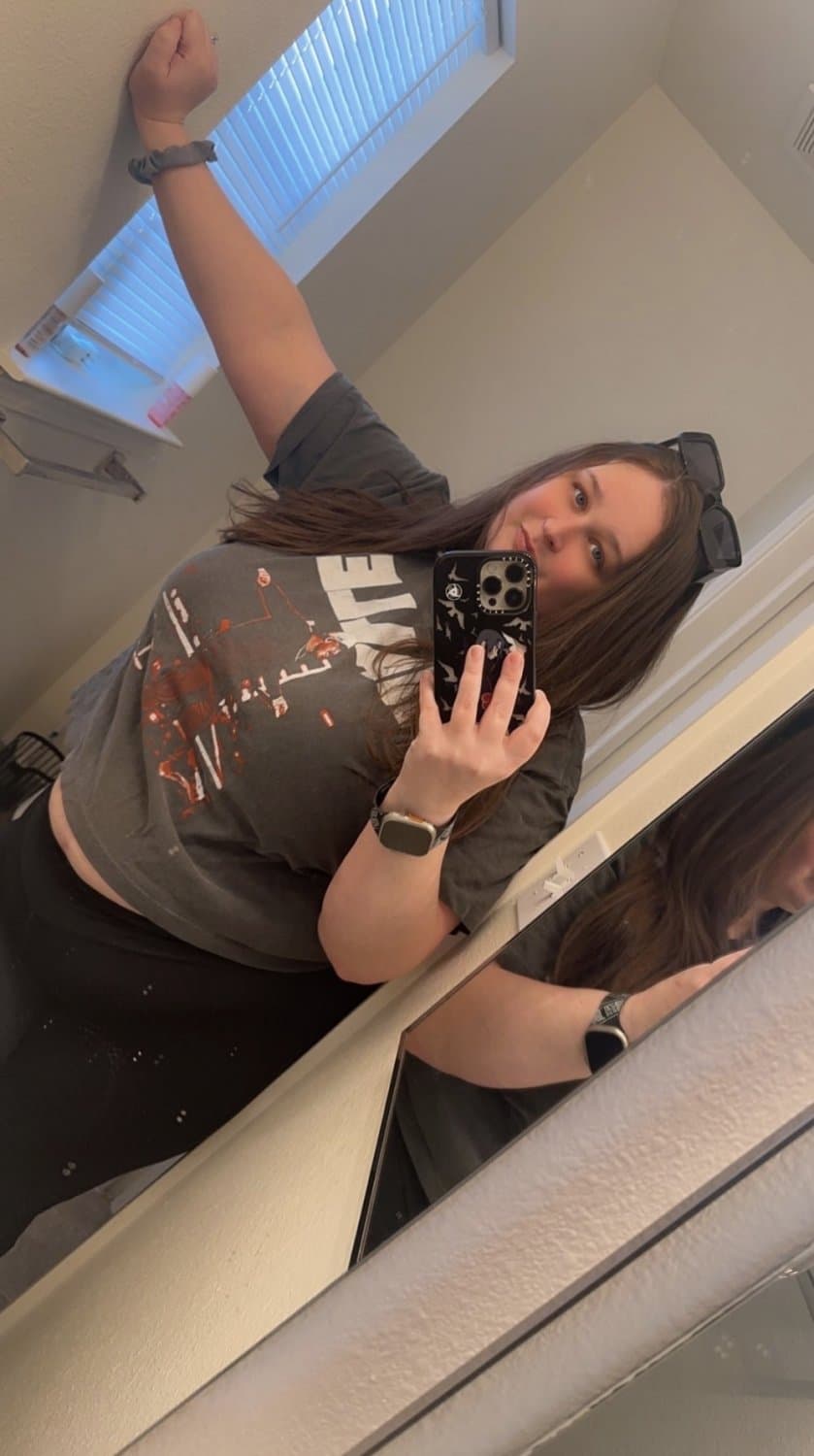 Click to view full size K@nd@ce M. She hides those breasts so well in that jacket