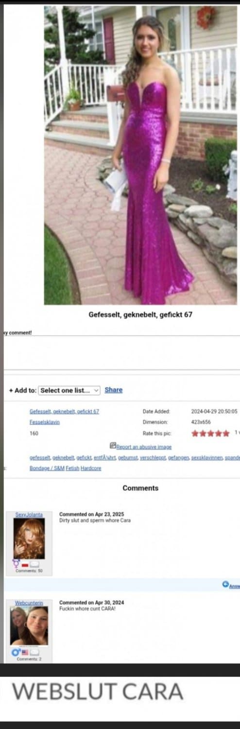 Click to view full size Cara/CARA/WHORE CARA!