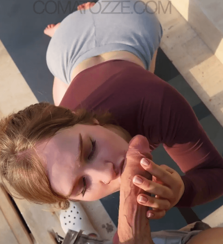 Click to view full size busty girl cheated on husband with the gardener