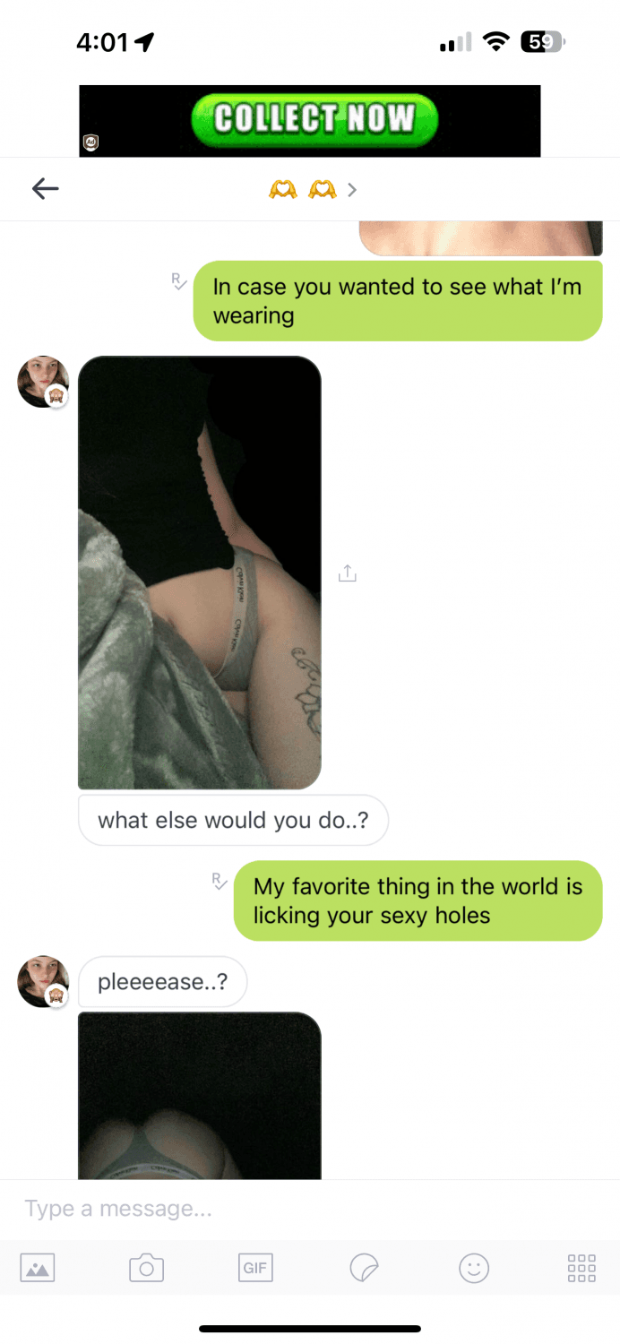 Click to view full size Let me message a girl you know on Kik! Her boyfriend sent me her username to message her. Results: