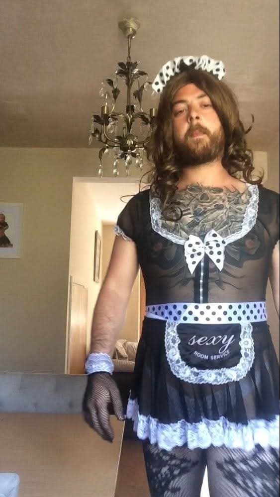 Click to view full size Jason cross sissy cross dresser from bath uk