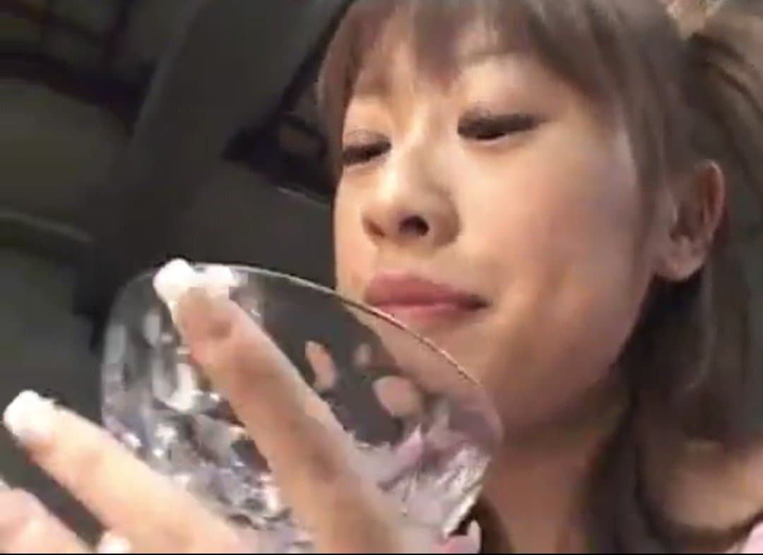 Click to view full size Amazing Super Bukkake Japanese Teen Proudly Drinks Cum From 157 Cum Donors in a Bowl