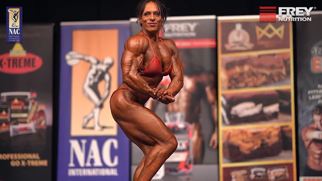 Click to view full size Spermatic muscular exhibition of Mrs Bailey