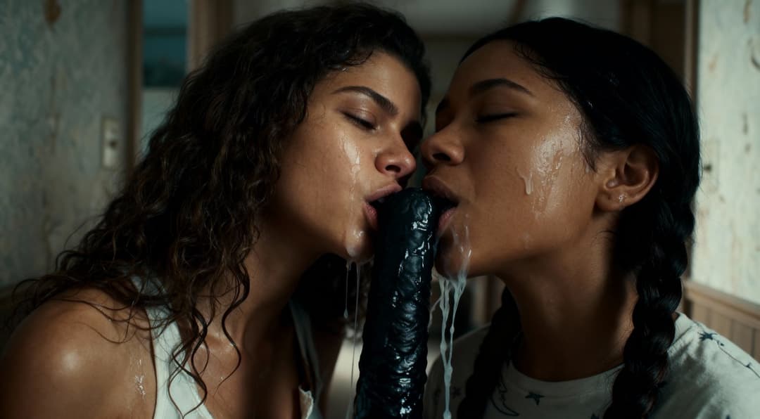 Click to view full size AI Celebs: Bad Girls - Zendaya vs. Storm Reid (Feature Presentation)