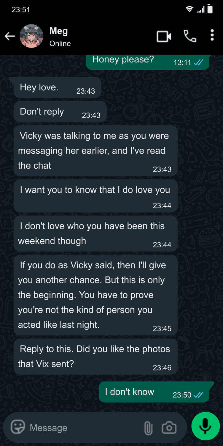 Click to view full size My girlfriend went to a Halloween frat party (2/3)